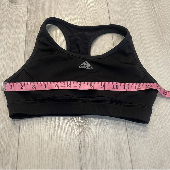 ADIDAS Black Racerback Sports Bra - Picture 3 of 7